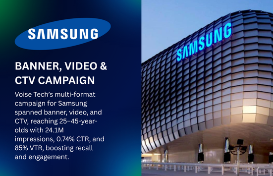 Boosting Samsung’s Cross-Screen Reach with an Integrated Multi-Format Advertising Approach