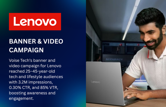 Driving Cross-Screen Engagement for Lenovo Through Data-Led Creativity