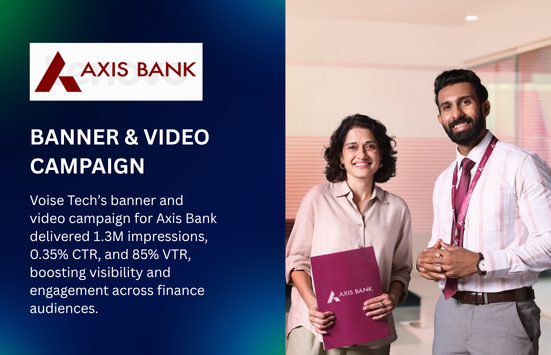 Powering Axis Bank’s Brand Lift with Data-Driven Storytelling Across Finance Ecosystems