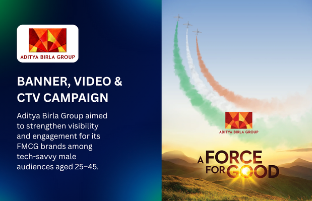 Aditya Birla Group Doubled Engagement with Data-Led Multi-Format Campaign