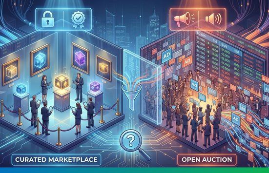 Curated Marketplaces vs. Open Auctions: The Truth No One Tells You